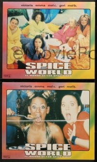 9k550 SPICE WORLD 7 int'l Spanish LCs 1998 Girls, Beckham, Bunton, Chisholm, Halliwell & Brown!