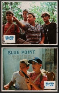 9k404 STAND BY ME 8 LCs 1986 Rob Reiner, River Phoenix, Corey Feldman, Jerry O'Connell, Wheaton