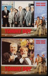 9k452 TOMMY BOY 8 LCs 1995 great images of screwballs Chris Farley & David Spade!