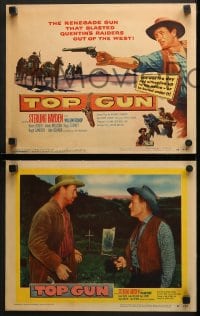 9k453 TOP GUN 8 LCs 1955 Sterling Hayden had to live up to his name or be buried under it!