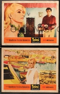 9k457 TOPKAPI 8 LCs 1964 sexy Melina Mercouri, Maximilian Schell, Peter Ustinov, Robert Morley!