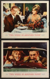 9k470 TWO WEEKS IN ANOTHER TOWN 8 LCs 1962 Kirk Douglas & sexy Cyd Charisse, Edward G. Robinson!