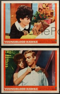 9k510 YOUNGBLOOD HAWKE 8 LCs 1964 James Franciscus, Suzanne Pleshette, Page, Gabor!