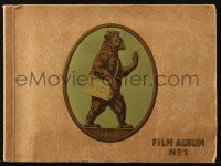 9m057 JOSETTI FILM ALBUM no 1 German cigarette card album 1930s containing 272 cards on 45 pages!