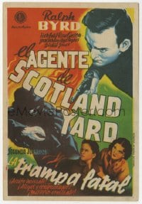 9m103 BLAKE OF SCOTLAND YARD part 2 Spanish herald 1947 Ralph Byrd, serial, different art!