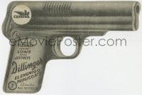 9m162 DILLINGER Spanish herald 1945 cool completely different die-cut pistol image!