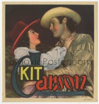 9m269 KIT CARSON Spanish herald 1940 different romantic close up of cowboy Jon Hall & Lynn Bari!