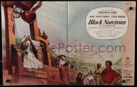 9m013 BLACK NARCISSUS English trade ad 1947 Powell & Pressburger, art of nun Deborah Kerr!