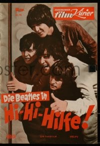 9m641 HELP German program 1965 different images of The Beatles, John, Paul, George & Ringo!