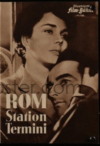 9m652 INDISCRETION OF AN AMERICAN WIFE German program 1954 De Sica, Jennifer Jones, Clift, different