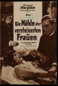 9m686 MILL OF THE STONE WOMEN German program 1962 Scilla Gabel, cool different horror images!