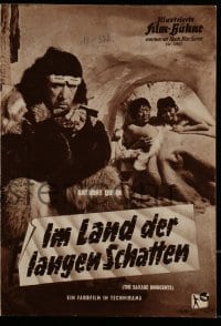 9m739 SAVAGE INNOCENTS German program 1960 Nicholas Ray, different images of Eskimo Anthony Quinn!