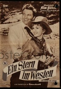 9m742 SECOND TIME AROUND German program 1961 different images of Debbie Reynolds & Steve Forrest!