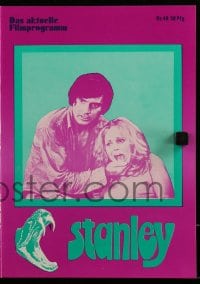 9m757 STANLEY German program 1973 great different images of Chris Robinson & snakes!