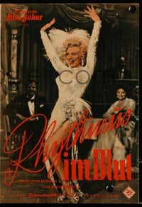 9m772 THERE'S NO BUSINESS LIKE SHOW BUSINESS Film-Buhne German program 1955 different Marilyn Monroe