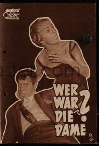 9m800 WHO WAS THAT LADY German program 1960 Tony Curtis, sexy Janet Leigh, Dean Martin, different!