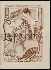 9m010 DOVE Uruguayan herald 1927 different Colinet art of sexy cabaret dancer Norma Talmadge!