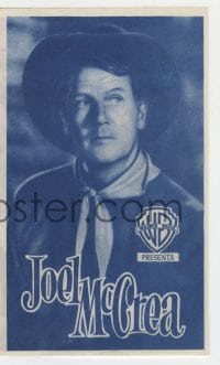 9m137 COLORADO TERRITORY 4pg Spanish herald 1950 Joel McCrea is a man with a price on his head!