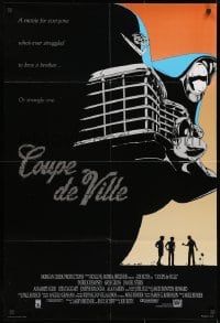 9p181 COUPE DE VILLE int'l 1sh 1990 great super close up Cadillac car artwork, road trip comedy!