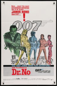 9p233 DR. NO 1sh R1980 Sean Connery, the most extraordinary gentleman spy James Bond 007!