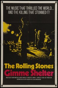9p317 GIMME SHELTER int'l 1sh 1971 Rolling Stones out of control rock & roll concert!