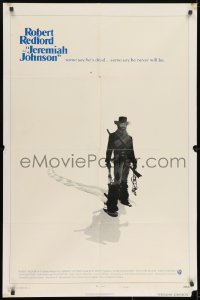 9p439 JEREMIAH JOHNSON style C 1sh 1972 Robert Redford, directed by Sydney Pollack!