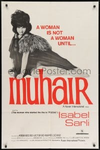 9p586 MUHAIR 1sh 1967 La Mujer De Mi Padre, the woman who started the fire in FUEGO!