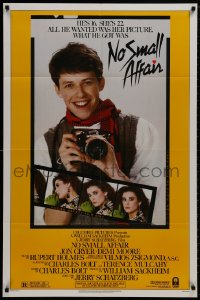 9p621 NO SMALL AFFAIR 1sh 1984 pretty Demi Moore, great image of photographer Jon Cryer!