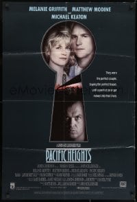 9p651 PACIFIC HEIGHTS int'l DS 1sh 1990 Melanie Griffith, Matthew Modine, Michael Keaton, Schlesinger