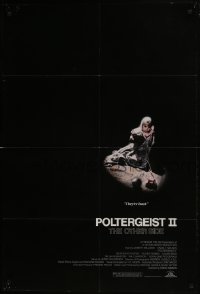 9p681 POLTERGEIST II 1sh 1986 Heather O'Rourke, The Other Side, they're back!