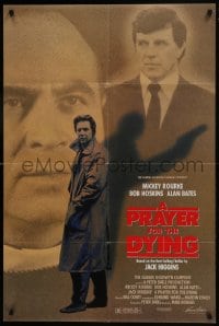 9p689 PRAYER FOR THE DYING 1sh 1987 Mickey Rourke, Bob Hoskins, Alan Bates