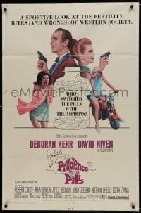 9p697 PRUDENCE & THE PILL style A 1sh 1968 Deborah Kerr, David Niven, Judy Geeson, birth control comedy!