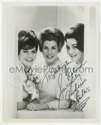 9r774 ANDREWS SISTERS signed 8x10 REPRO still 1970s they sang Boogie Woogie Bugle Boy!