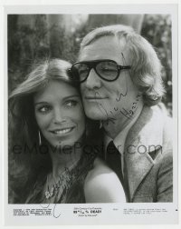 9r288 ANN TURKEL signed 8x10.25 still 1974 with then husband Richard Harris in 99 and 44/100% Dead!