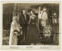 9r289 ANNA LEE signed 8.25x10 still 1948 w/ John Wayne, Guy Kibbee & George O'Brien in Fort Apache!