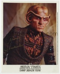 9r668 ARMIN SHIMERMAN signed color 8x10 REPRO still 2000s as Quark in Star Trek Deep Space Nine!