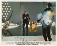 9r274 DAVID NIVEN signed color 8x10 still 1967 great scene as James Bond in Casino Royale!