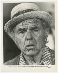 9r349 ELISHA COOK JR. signed 8x10.25 still 1979 worried head & shoulders close up from The Champ!