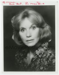 9r846 EVA MARIE SAINT signed 8x10 REPRO still 1980s wide-eyed head & shoulders portrait!