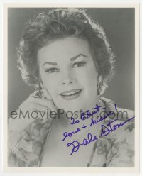 9r854 GALE STORM signed 8x10 REPRO still 1980s head & shoulders portrait later in her career!