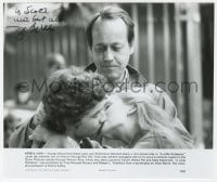 9r369 GEORGE ROY HILL signed 7.75x9 still 1979 candid directing Lane & Bernard in A Little Romance!