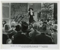 9r456 MAE WEST signed 8.25x10 still R1948 pointing two guns at crowd in My Little Chickadee!