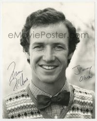 9r926 MARC MCCLURE signed 8x10 REPRO still 1980s smiling portrait of Superman's Jimmy Olsen!