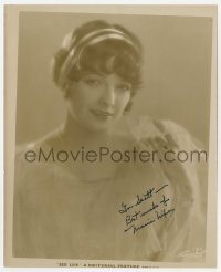 9r460 MARIAN NIXON signed 8x10 still 1928 head & shoulders portrait from Red Lips by Freulich!