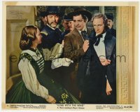 9r279 OLIVIA DE HAVILLAND signed color 8x10 still #2 R1967 w/Gable & Howard in Gone with the Wind!