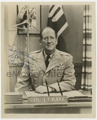 9r494 PAUL FORD signed TV 8x10 still 1959 portrait as Colonel J.T. Hall in The Phil Silver's Show!