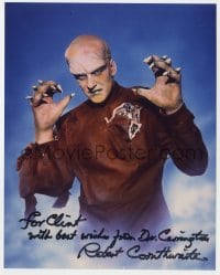 9r747 ROBERT CORNTHWAITE signed color 8x10 REPRO still 1980s on The Thing From Another World image!