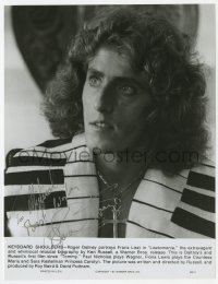 9r529 ROGER DALTREY signed 7.25x9.5 still 1975 great close up wearing piano jacket in Lisztomania!