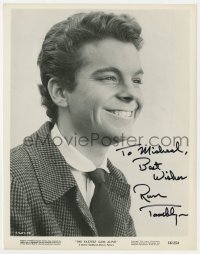 9r532 RUSS TAMBLYN signed 8x10.25 still 1956 smiling portrait from The Fastest Gun Alive!