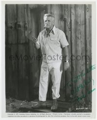 9r544 STANLEY KRAMER signed 8x10 still 1971 canid on the set of Bless the Beasts and Children!